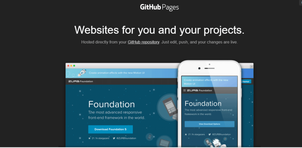 The Best Free Tools to Build Your Website in 2024 pages github com