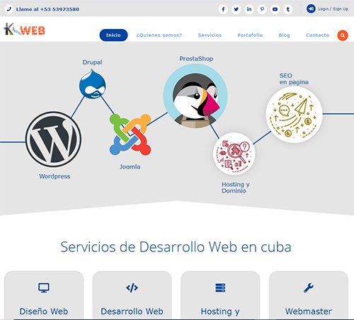 desarrollo web en cuba