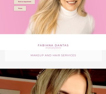 Sitio Web Makeup by Fabiana Certified PRO Makeup and Hair Artist