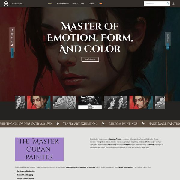 arangoriginals.com website sitioweb